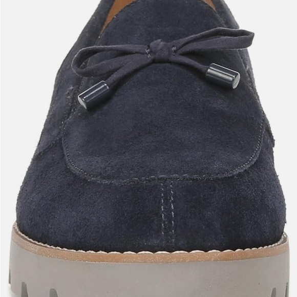 NEW Vionic Women’s Navy Blue Finley Suede Tassle Loafer 9.5 Shoes Slip On - Picture 6 of 13